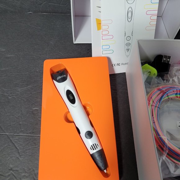 Dikale 3D Pen Draw Your Dreams Printing Pen DKL-07A White - Picture 4 of 11